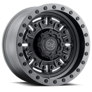 RHINO ABRAMS MATTE GUNMETAL 17X8.5 6X139.7/-18